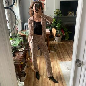 Paloma Wool Brown & Ivory Paisley Set Size Small